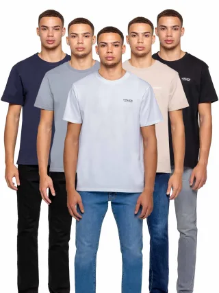 Kruze | 5er-Pack Herren T-Shirt mit Rundhalsausschnitt - Assorted