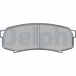 Delphi Bremsbel?ge hinten Mitsubishi Pajero Toyota 4 Fj Fortuner Land