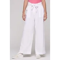 SOCCX Leinenhose mit aufgesetzten Taschen vorne