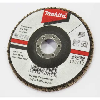 Makita Fächerschleifscheibe 125mm 120F - D-28525