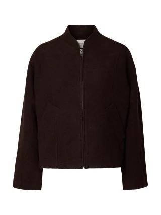 selected women - SLWJACQUELINE WOOL BLEND JACKET NOOS - Gr. - 36