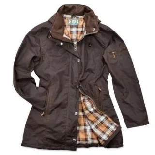 ROMNEYS Wachsjacke New Ashdown braun XXL - INT