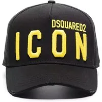 Dsquared2 Baseball Cap Basebalkappe Double Icon Kappe Mütze Intentionell distressed Details (können variieren)