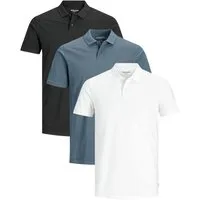 Jack & Jones Poloshirt (Spar-Set, 3er-Pack) mit besticktem Logo