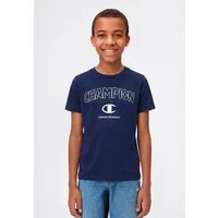 Champion T-Shirt Graphic T-Shirt für Kinder, sportlicher Stil, Kurzarm, Rundhalsausschnitt