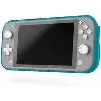 Hama Konsolen-Tasche Hard-Case Schutz-Hülle Tasche Türkis, Anti-Kratz, besserer Griff, Grip-Cover für Nintendo Switch Lite