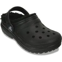 Crocs Classic Lined Clog Clog Kindergartenschuh, Hausschuh mit kuscheligem Futter