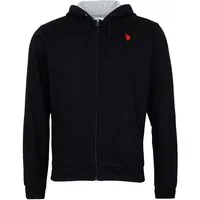 U.S. Polo Assn. Sweatjacke Jacke Basic Sweatjacke mit Kapuze (1-tlg)