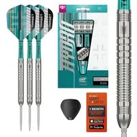 TARGET DARTS Dartpfeil Hydro Steel Dart Set, 24G (Barrel 03) 90% Wolfram, Swiss Point-Spitzen