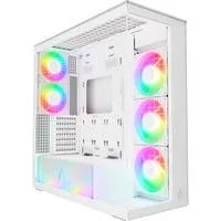 Xtender , Tower-Gehäuse weiß, Tempered Glass x 2 (klar)