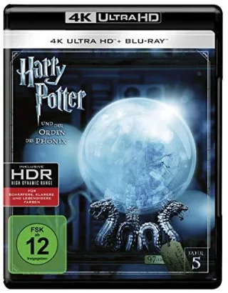 Harry Potter und der Orden des Phönix  (4K Ultra HD) (+ Blu-ray)