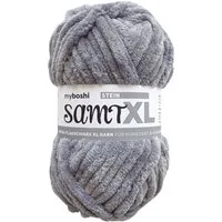 myboshi Samt XL, extra dickes Chenillegarn, super chunky Häkelwolle, 40 m (1-St), Uni