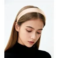 axy Haarreif Haarreif mit Stoff gepolstertes Candy Colours, Vintage Damen Haareifen Haarband Satin Bezogen