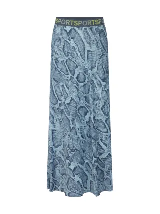 Marc Cain Sports - Midirock mit Animal Print - Gr. - 40