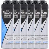 Rexona Bodyspray 6 x Rexona Deo Men Maximum Protection Cobalt Dry Anti Transpirant Spra