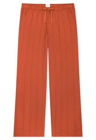 SCHIESSER - Hose lang terracotta - Gr. - 42