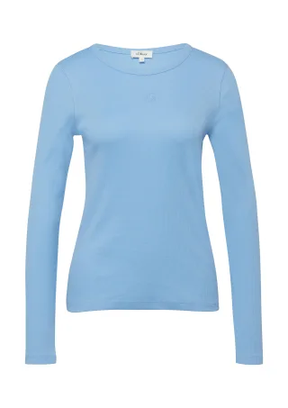 s.Oliver - T-Shirt blau - Gr. - 36