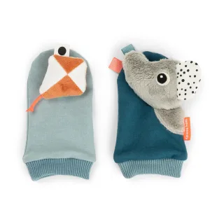 Done by Deer Rasselsocken Playground, blau