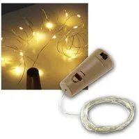 ChiliTec LED-Lichterkette 10er Pack LED Flaschen-Lichterkette "CuteBottle"