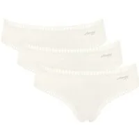 sloggi Hipster GO Crush (3er Pack) mit Spitzendetails, Multipack