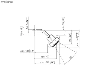 Dornbracht Kopfbrause 28508980 28508980-42