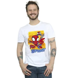 Marvel - "Spidey And His Amazing Friends" T-Shirt für Herren (Weiß)