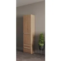 priess Kleiderschrank Schrank Garderobe Wäscheschrank Barcelona in 5 Breiten viel Stauraum, geräumige Schubkästen, mit Spiegel, MADE IN GERMANY