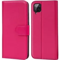 CoolGadget Handyhülle Wallet Klapp Tasche Book Case für Samsung Galaxy A12 / M12 6,5 Zoll, Hülle Klapphülle Flip Cover Etui Schutzhülle