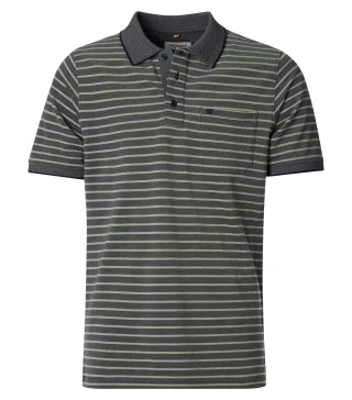 REDMOND - Polo-Shirt braun - Gr. - L