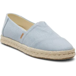 TOMS Alpargata Rope 2.0 Textil Damen Hellblaue Espadrilles