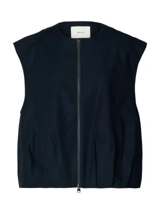 selected women - SLWKYLIE VEST Dark Sapphire - Gr. - 38