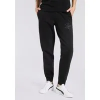 PUMA Trainingshose ESS SCRIPT SWEATPANTS FL CL sportlicher Stil, für vielseitige Aktivitäten, mit Eingrifftaschen