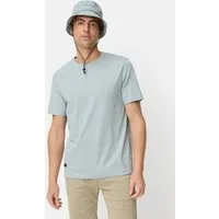camel active T-Shirt mit Rundhalsausschnitt Kurzarm