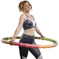 Hoopomania Hula-Hoop-Reifen Hoopomania Large Hoop, Hula Hoop mit 96 Magneten, 1.8kg