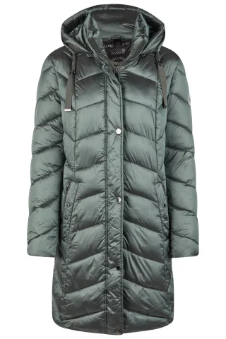 Barbara Lebek - Jacke Sorona mit Kapuze green - Gr. - 48