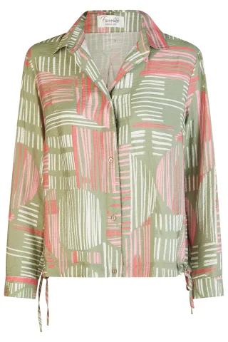 Barbara Lebek - Blusen khaki - Gr. - 48