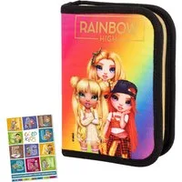 GOLDKIDS Federmäppchen Federmappe, (Federtasche Schüleretui Stiftetasche, 1-tlg., Schlamper-Etui Schul-Etui ohne Inhalt), Golden Style Motiv inkl Hausaufgabenheft