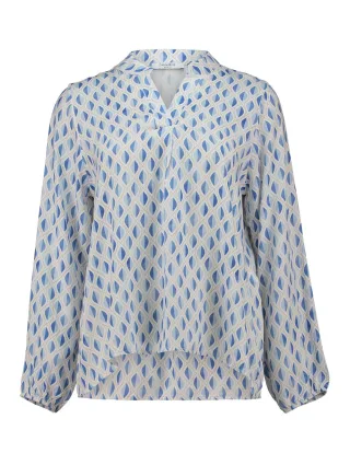 Zabaione - Blouse Hi44lda aqua blue - Gr. - S