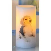 Luna24 simply great ideas... LED-Kerze LED Kerze mit Hundemotiv Welpe Beagle, 2er-Set Beagle, 2er-Set Beagle