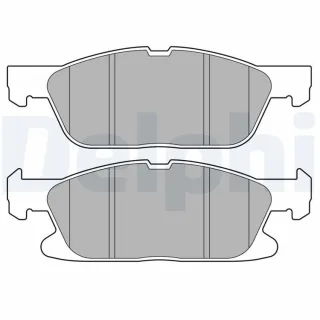 Delphi Bremsbel?ge vorne Ford Edge 2,0 LP3704