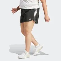 adidas Performance Shorts PACER TRAINING 3-STREIFEN WOVEN HIGH-RISE – GROSSE GRÖSSEN
