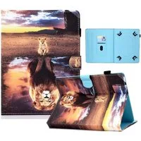 Wigento Tablet-Hülle Für Lenovo Tab M11 Universell Motiv 3 Tablet Tasche Hülle Kunst Leder