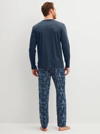 CALIDA - HERREN Pyjama night shadow - Gr. - M