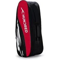 hundred Sporttasche Cosmogear Badminton Kit-Tasche, Gepolsterte Gurte, Easy-Carry-Griff (Shuttle Young Kids Set Backpack), Doppelter Reißverschluss