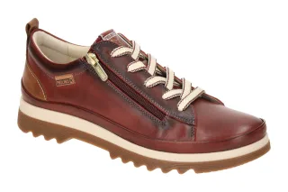 Pikolinos W3W-6979 VIGO Damenschuhe rot arcilla Komfort Schn?r-Halbschuhe