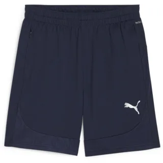 Puma - "TeamFinal" Fußballshorts für Herren (Marine/Silber)