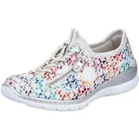 Rieker Slip-On Sneaker Schlupfschuh, Freizeitsneaker, Halbschuh mit MemoSoft-Ausstattung