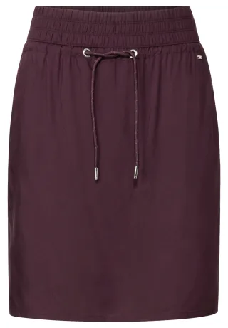 CECIL - Rock in Unifarbe mulberry red - Gr. - L