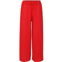 malito more than fashion Palazzohose malito Damen Palazzohose 2305 Sommerhose Marlenehose Culottehose mit elastischem Bund Einheitsgröße