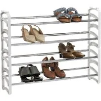 IDIMEX Schuhregal TOWER, Schuhregal schmal Schuhablage Metall Schuhorganizer